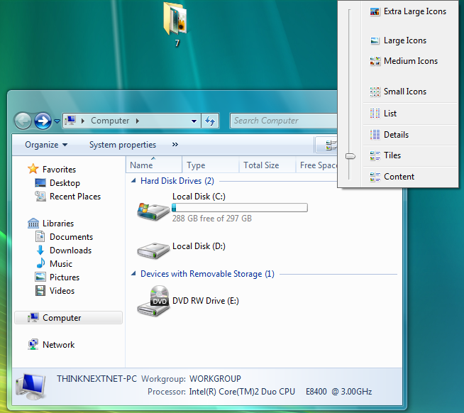 Windows 7 hits Milestone 3-computer-menu1.png