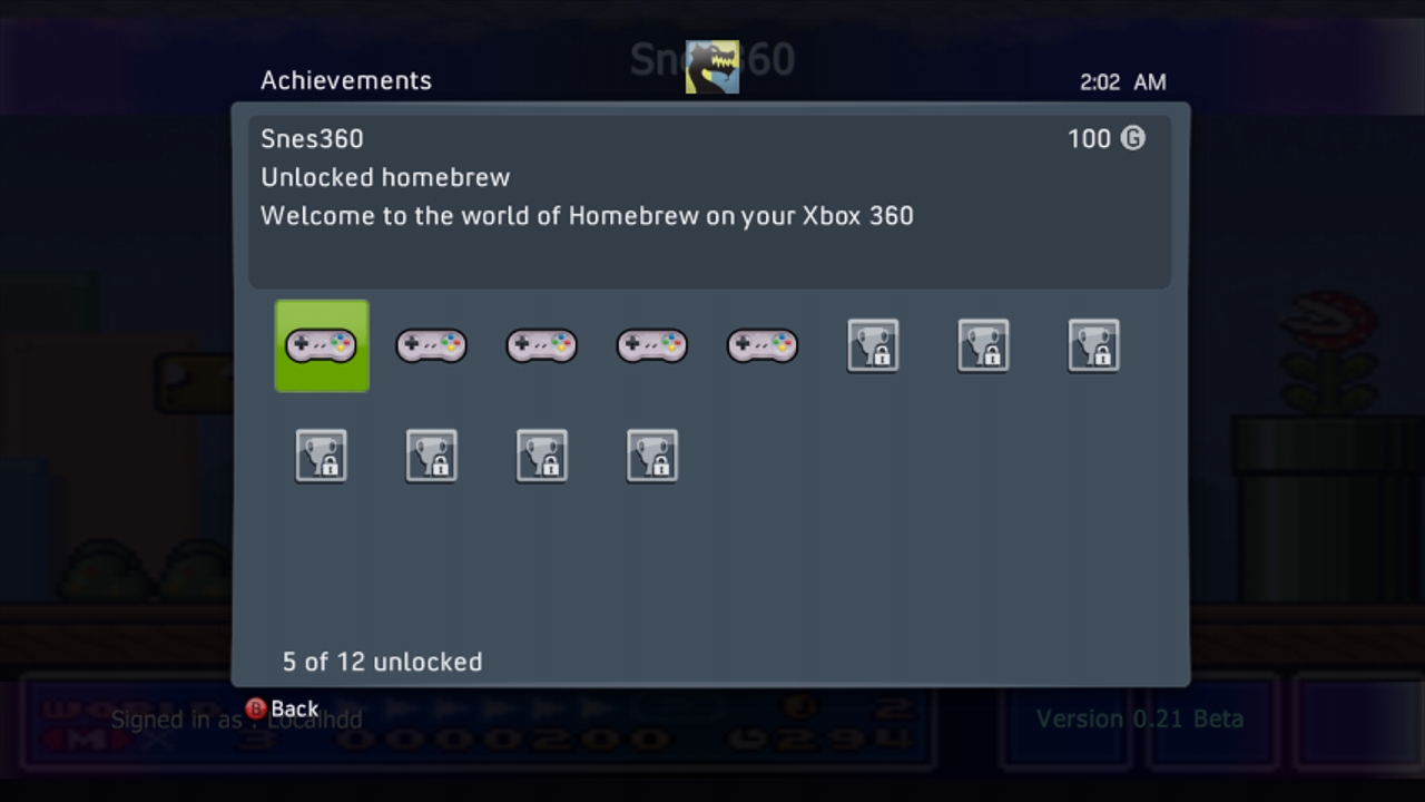 ... Snes Xbox 360 Emulator) Beta V0.21 Download - Super Nintendo Emulator