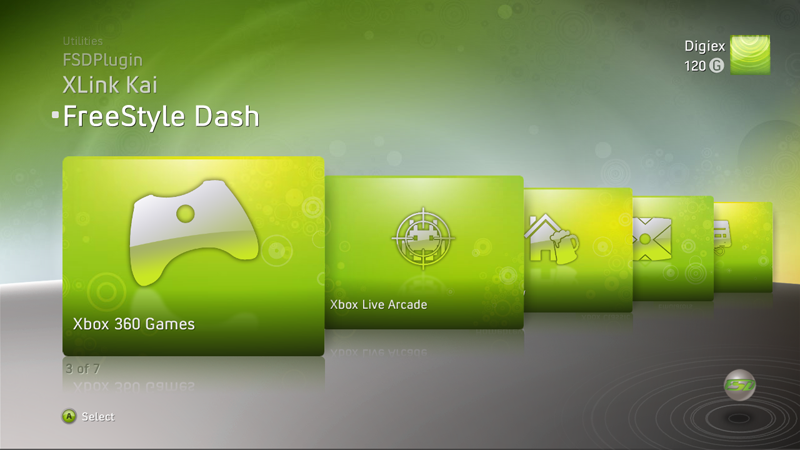 Freestyle Xbox 360 Dashboard