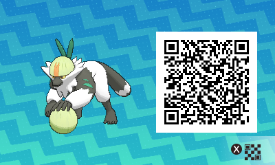 Pokemon Sun and Moon QR Codes - Generation 7 (VII) - Ready To Scan.