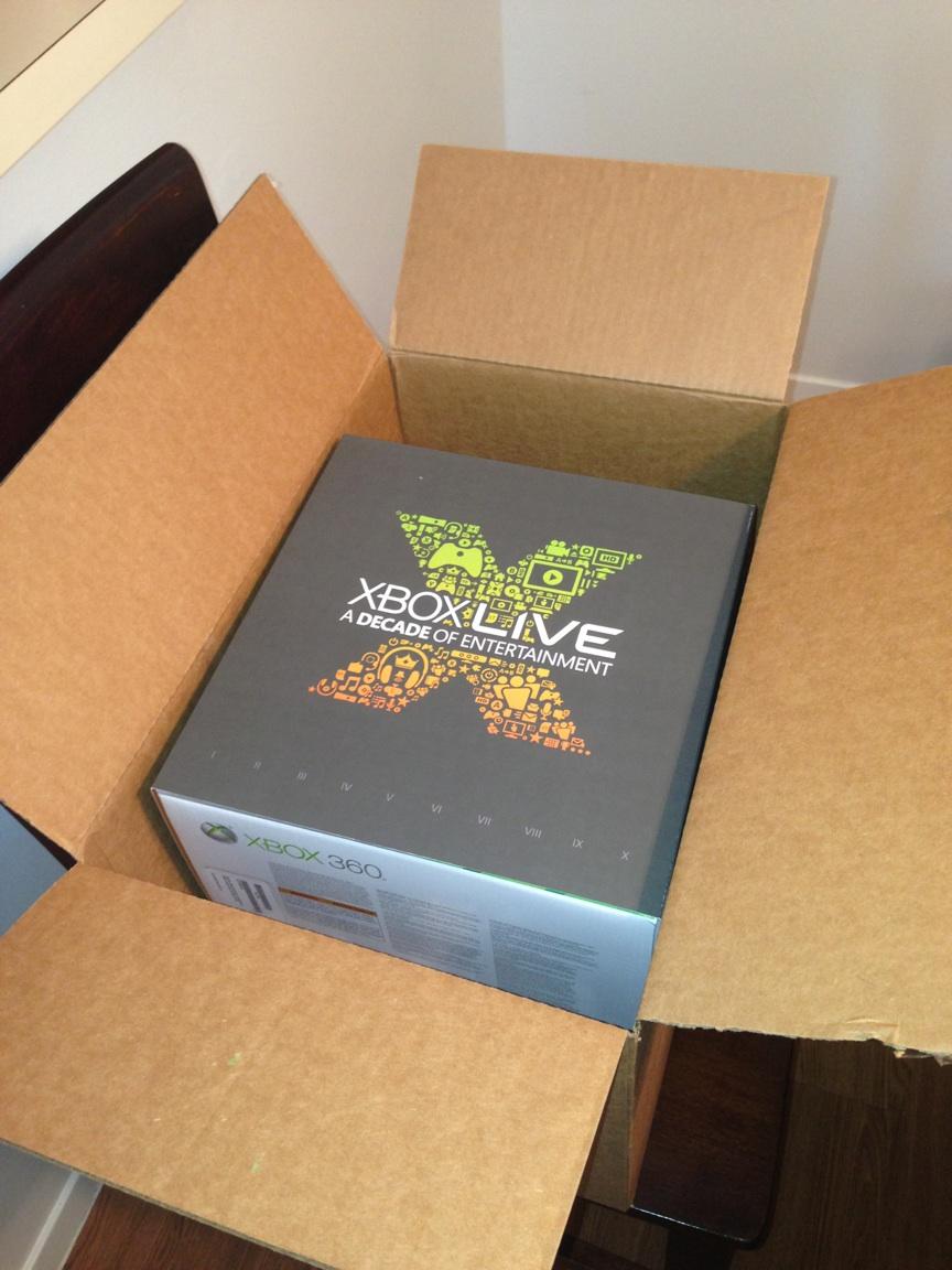 xbox live 10 year anniversary gift