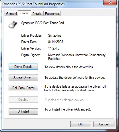 Synaptics Drivers Windows 10 Hp