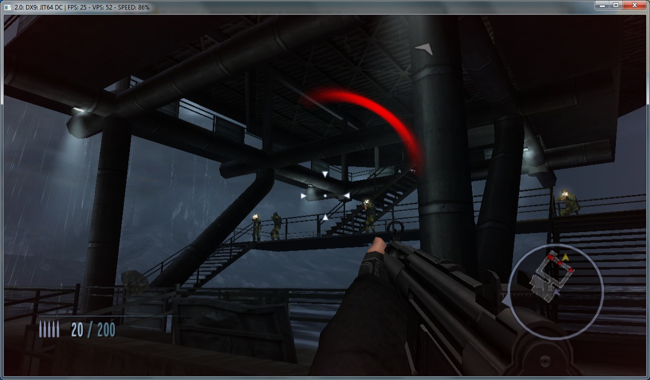 GoldenEye 007 Wii - Emulated and rendered in 720p on the PC