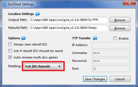 ISO2GOD v1.3.6 Download - Convert Xbox 360 XGD3 ISO's to GOD's