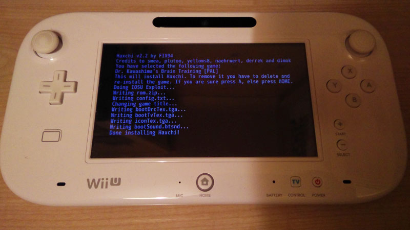 Klant Zuinig ongeduldig Wii U Permanent Homebrew Channel / Launcher Exploit Tutorial [5.5.1 to 5.5.3  Haxch Wii U Hack] | Digiex