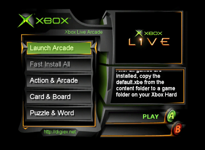 Automatisering debat Bondgenoot Xbox Offline Xbox Live Arcade Game Installers | Digiex